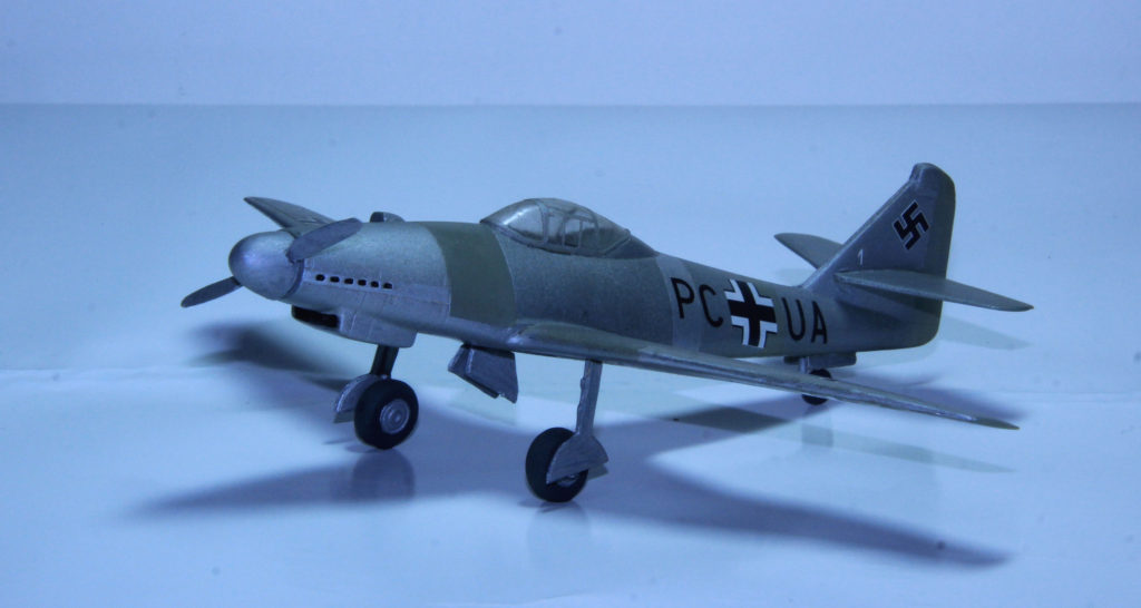 Messerschmitt Me 262 V-1 PC+UA 1/72 Scale Model by High Planes Models