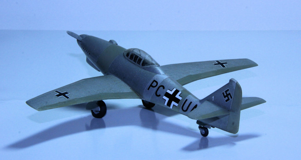 Messerschmitt Me 262 V-1 PC+UA 1/72 Scale Model by High Planes Models