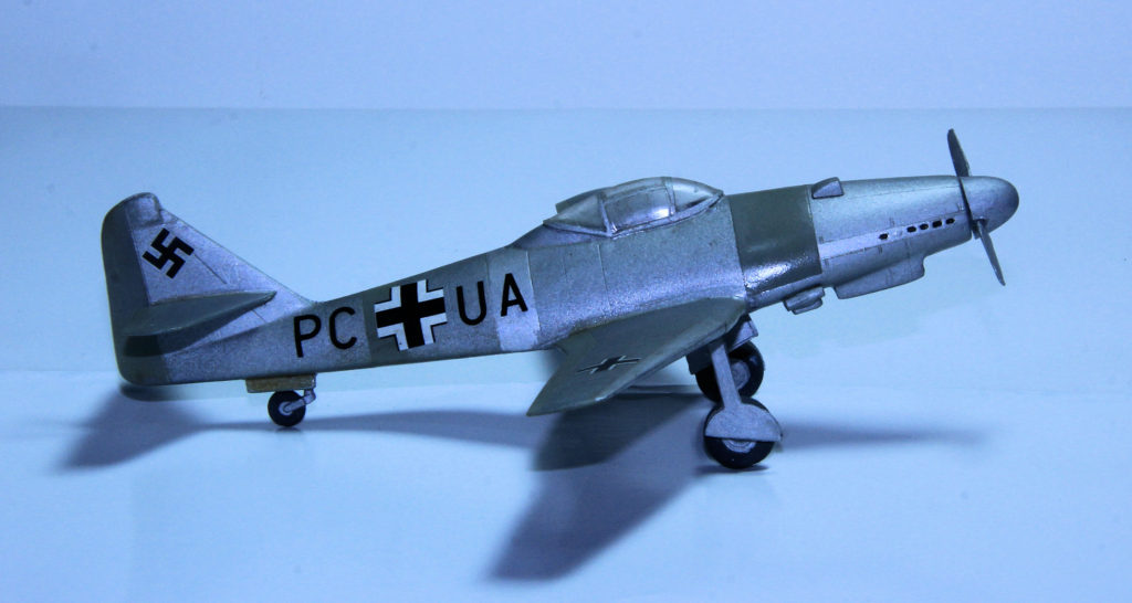 Messerschmitt Me 262 V-1 PC+UA 1/72 Scale Model by High Planes Models