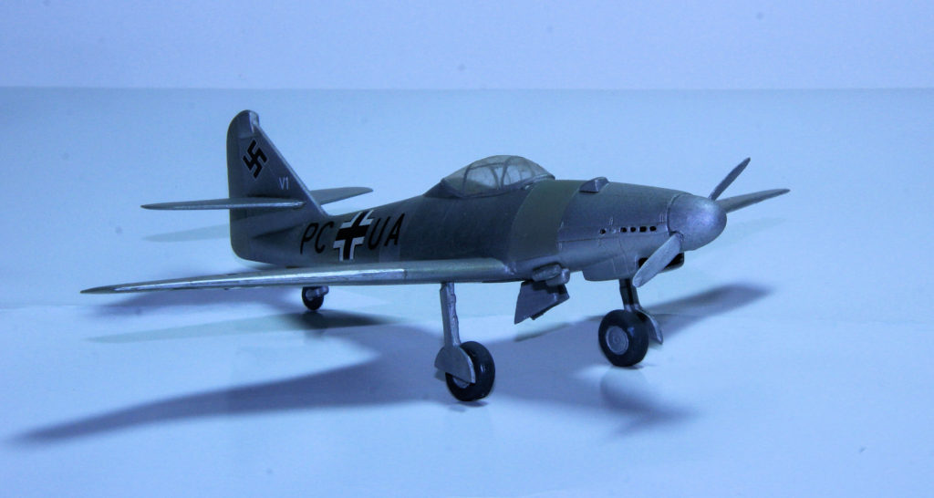 Messerschmitt Me 262 V-1 PC+UA 1/72 Scale Model by High Planes Models