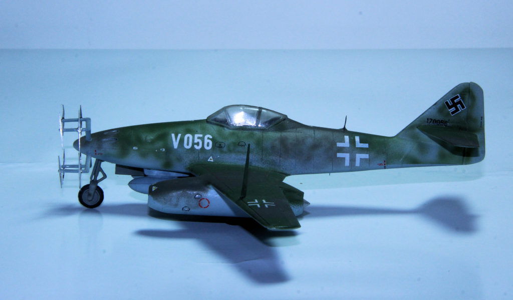 Messerschmitt Me 262 V056 1/72 Scale Model by MPM Productions