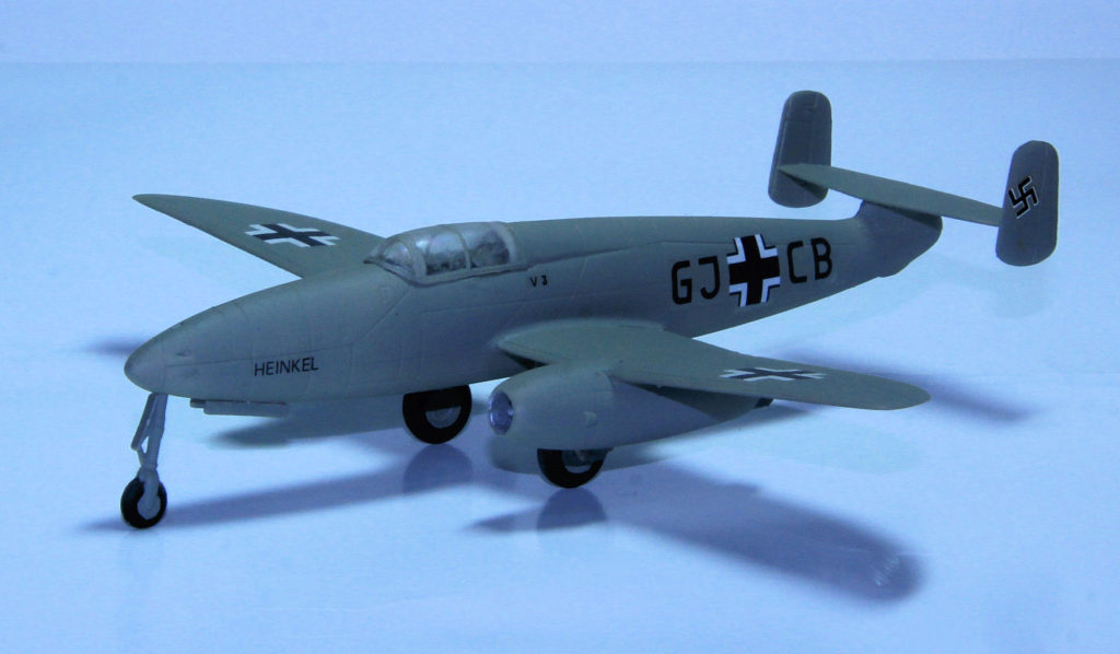 Heinkel He 280 V3 GJ-CB 1/72 Scale Model by Huma