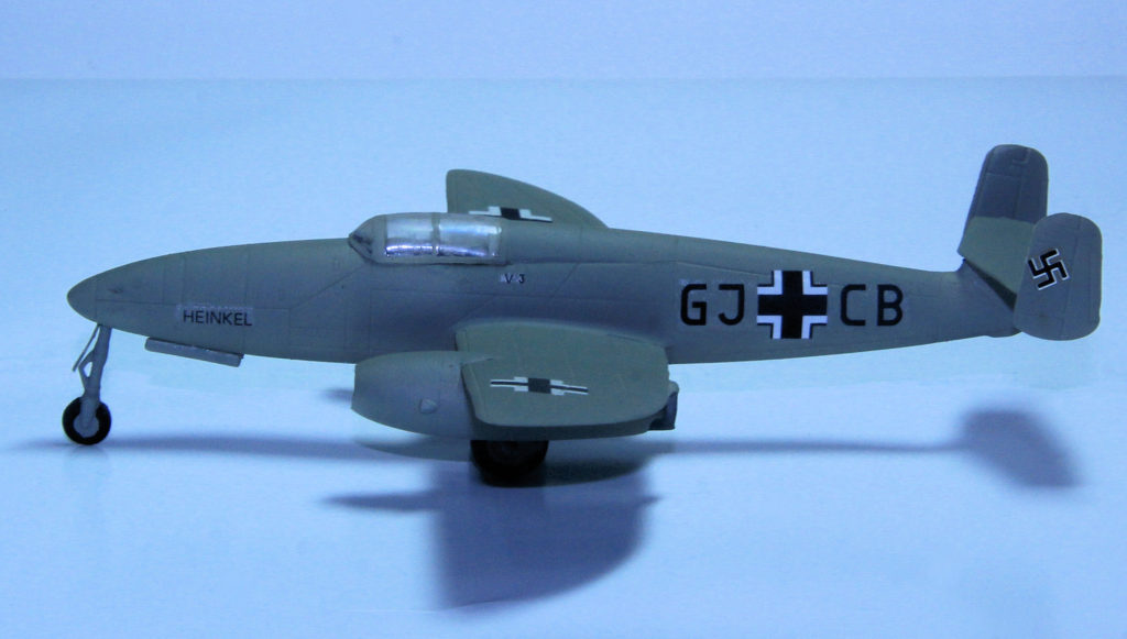 Heinkel He 280 V3 GJ-CB 1/72 Scale Model by Huma