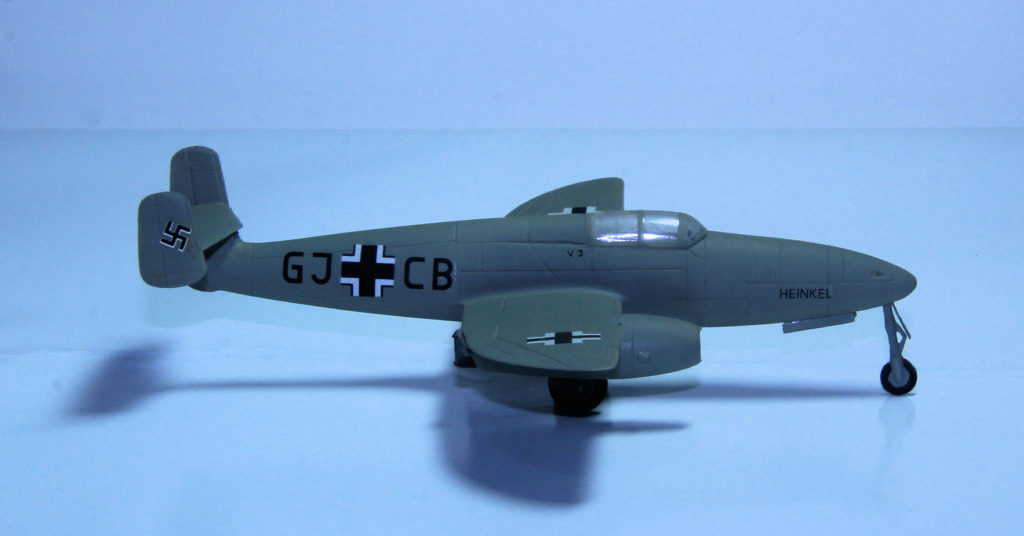 Heinkel He 280 V3 GJ-CB 1/72 Scale Model by Huma