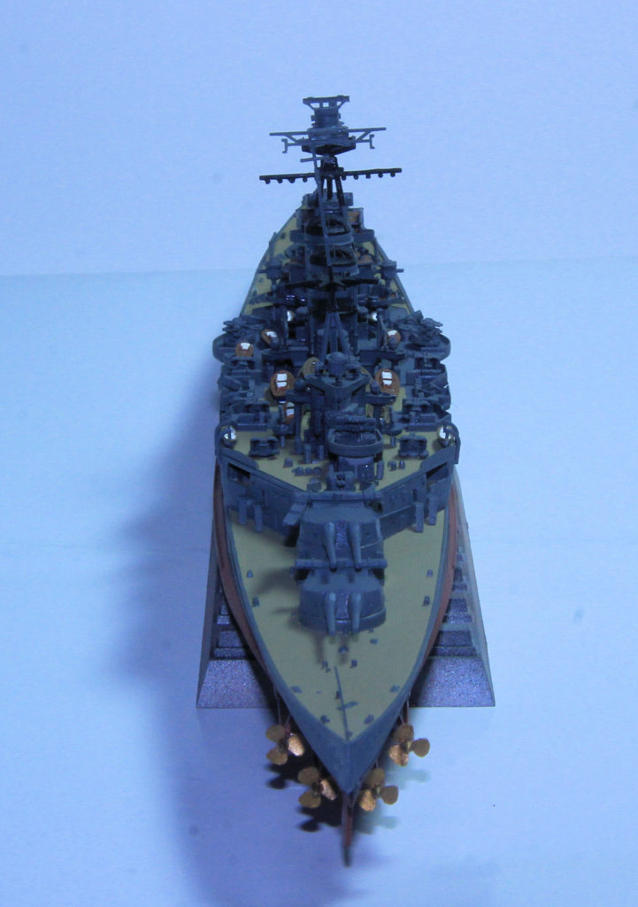 HMS Hood 1/700 Scale Model by Trumpeter