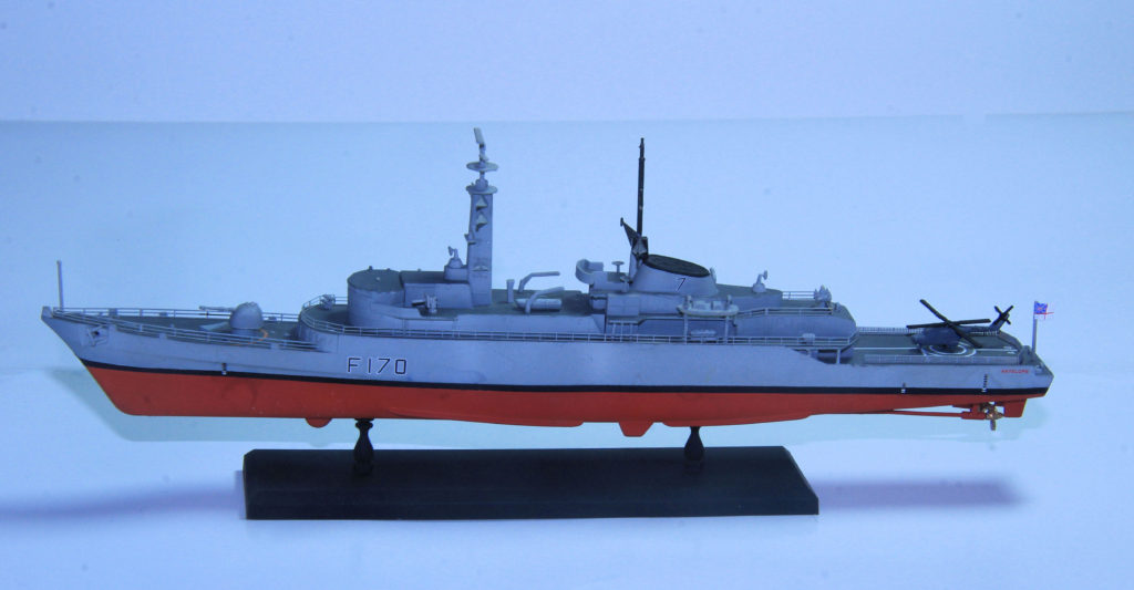 H.M.S. Antelope Type 21 Frigate 1/700 Scale Model by Cyber Hobby