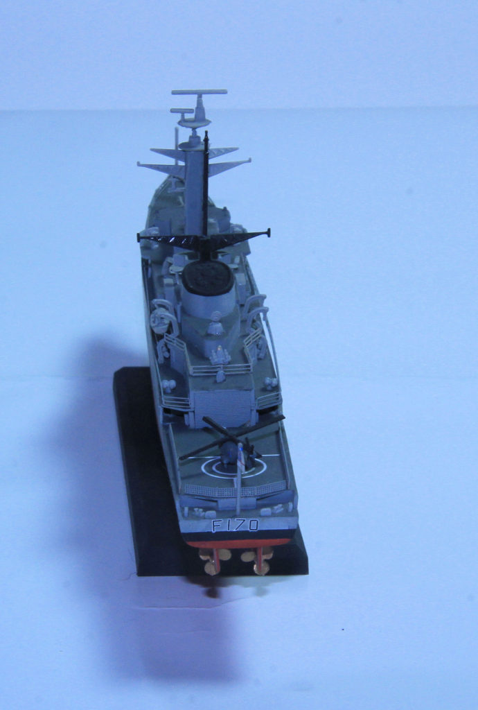 H.M.S. Antelope Type 21 Frigate 1/700 Scale Model by Cyber Hobby