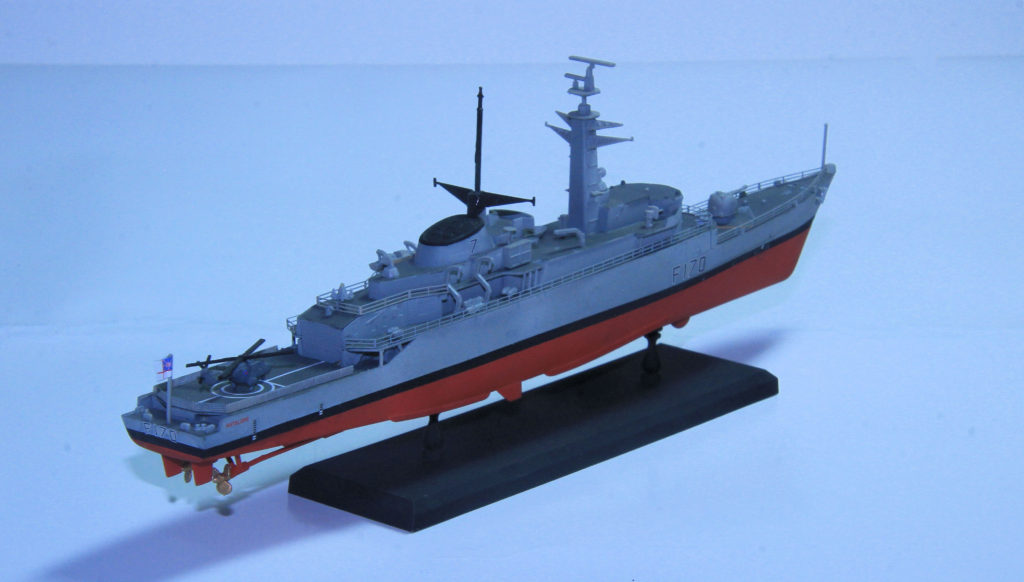 H.M.S. Antelope Type 21 Frigate 1/700 Scale Model by Cyber Hobby