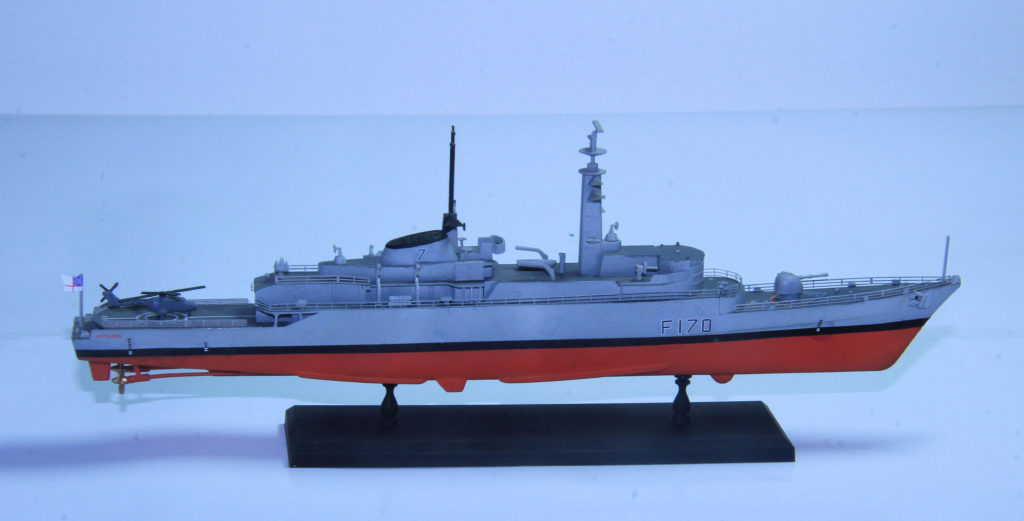 H.M.S. Antelope Type 21 Frigate 1/700 Scale Model by Cyber Hobby