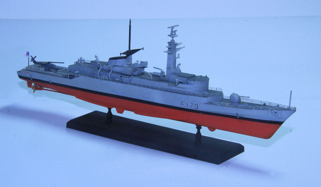 H.M.S. Antelope Type 21 Frigate 1/700 Scale Model by Cyber Hobby