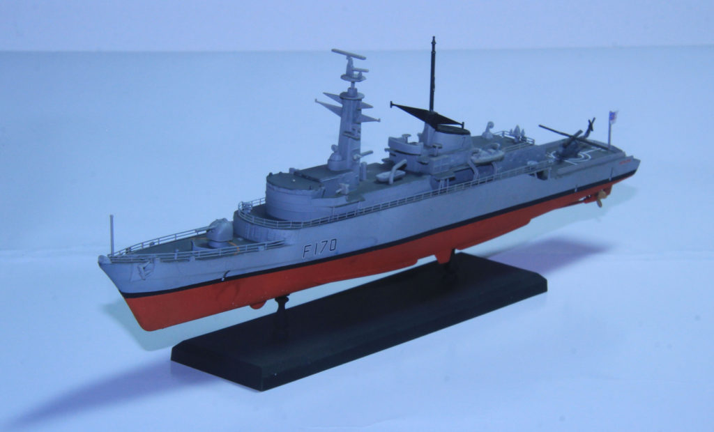 H.M.S. Antelope Type 21 Frigate 1/700 Scale Model by Cyber Hobby