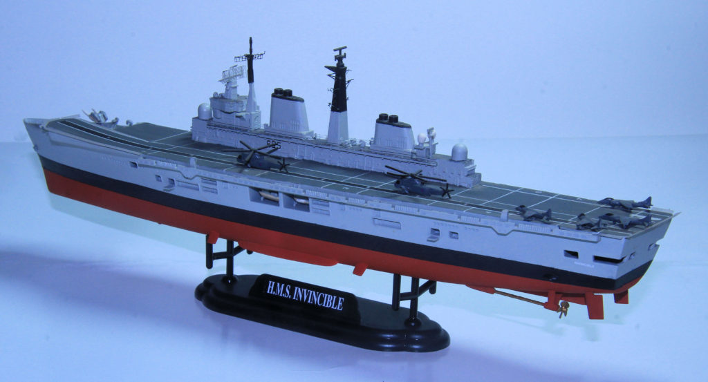 HMS Invincible 1/700 Scale Model by Dragon