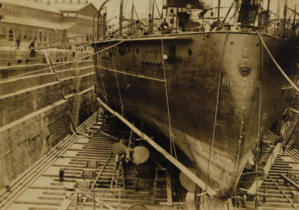 Rivadavia in Drydock