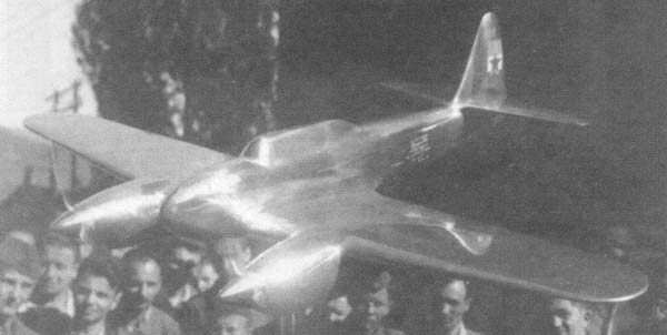 Rogozarski IK-5 Wind Tunnel Model