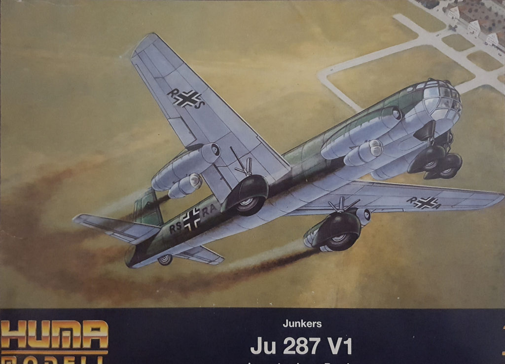 Junkers Ju 287 V1 1/72 Scale Model by Huma Box Art