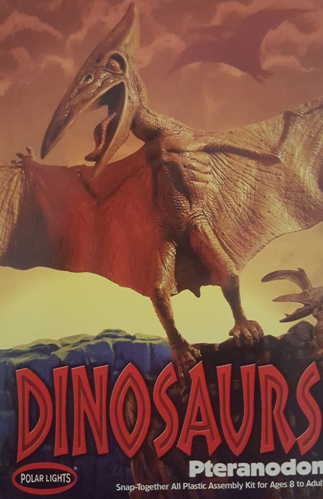 Pteranodon Scale Model by Polar Lights Box Art