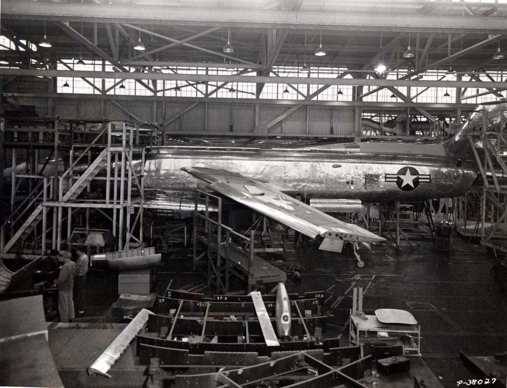 Martin XB-51 Under Construction