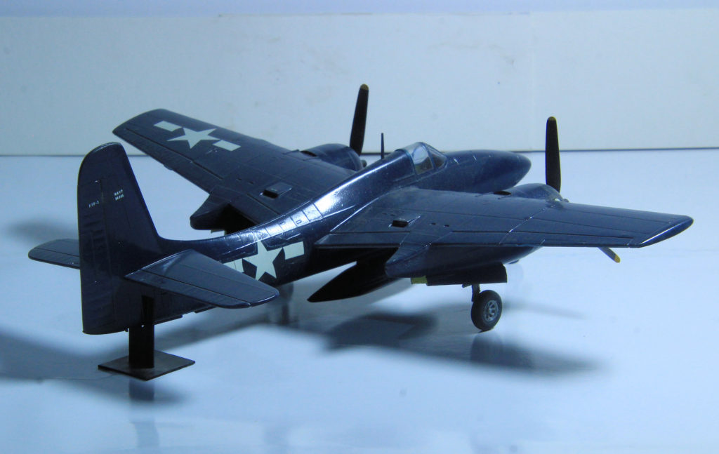 Grumman F7F-3 Tigercat 1/72 Scale Model by Monogram