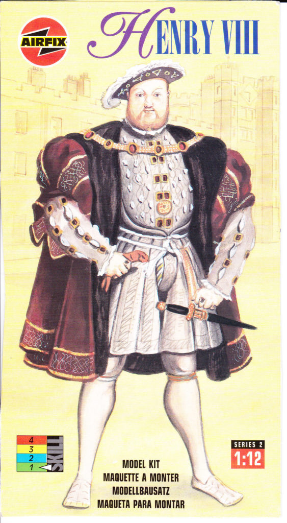 King Henry VIII 1:12 Scale Model by Airfix Box Art