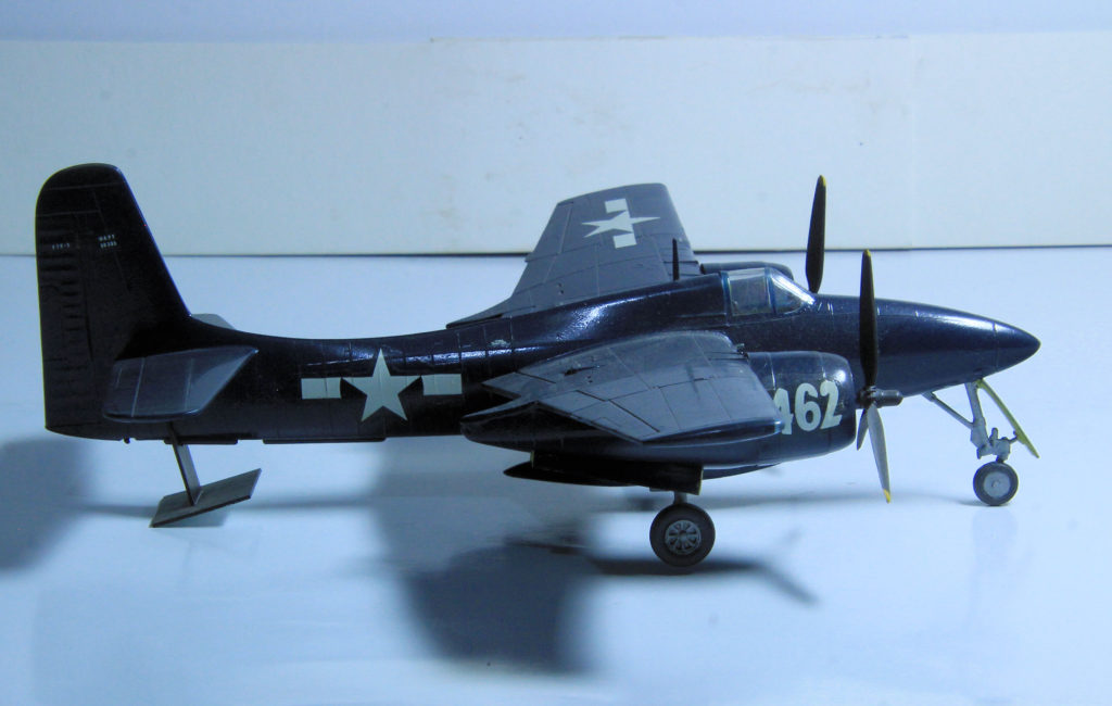 Grumman F7F-3 Tigercat 1/72 Scale Model by Monogram