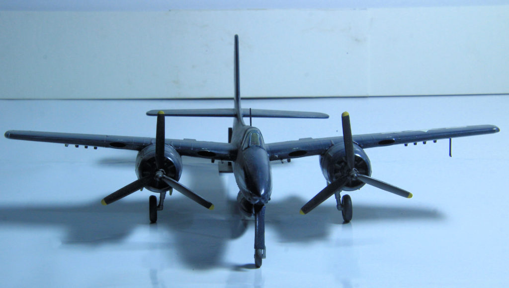 Grumman F7F-3 Tigercat 1/72 Scale Model by Monogram