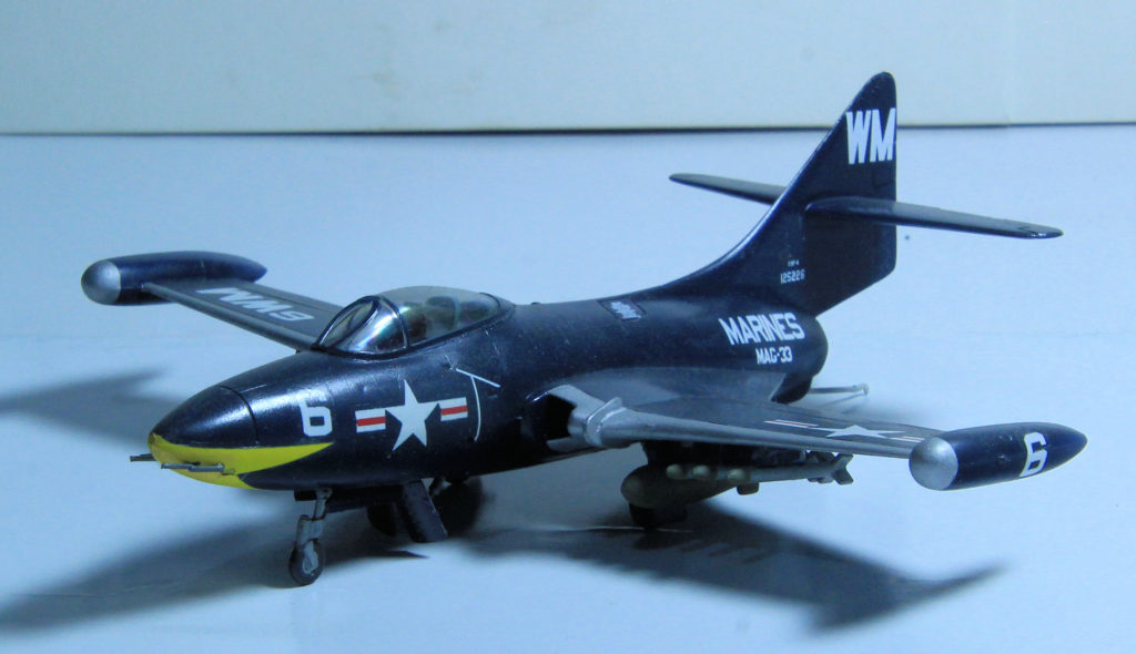 Grumman F9F-4 Panther US Marine Corps MAG-33 WM/6 Pohang AB Korea 1952