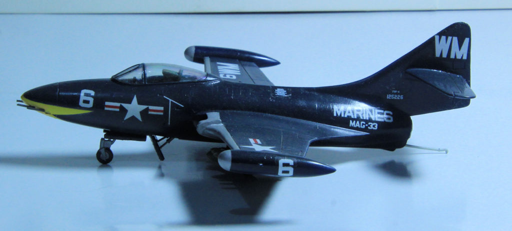 Grumman F9F-4 Panther US Marine Corps MAG-33 WM/6 Pohang AB Korea 1952