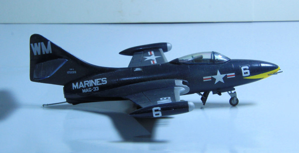 Grumman F9F-4 Panther US Marine Corps MAG-33 WM/6 Pohang AB Korea 1952