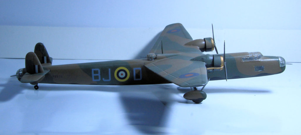 Handley Page Harrow K6974 of 271 Sqn RAF 1/72 Scale Model by Sanger