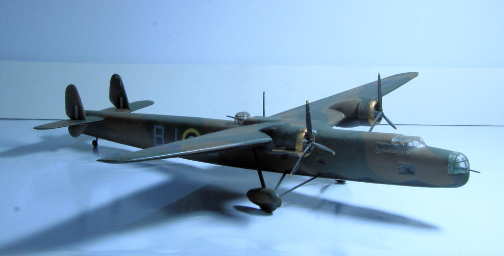 Handley Page Harrow K6974 of 271 Sqn RAF 1/72 Scale Model by Sanger