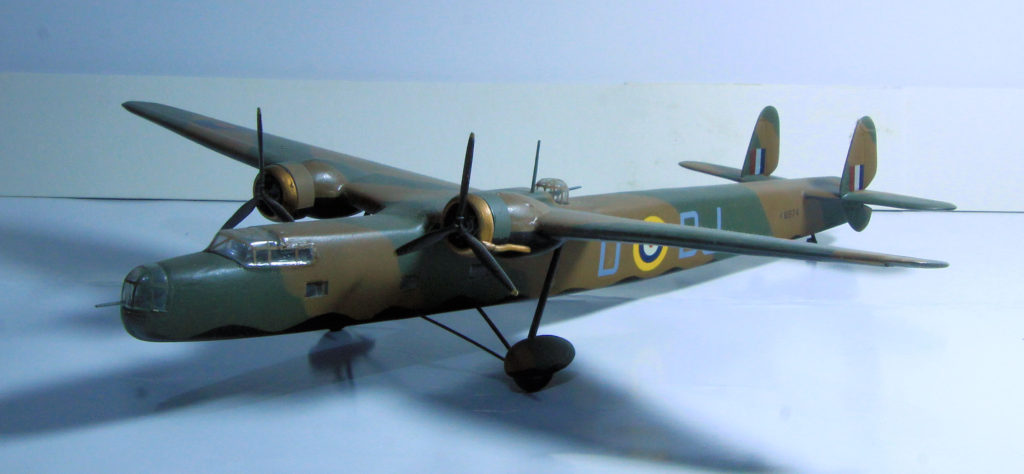 Handley Page Harrow K6974 of 271 Sqn RAF 1/72 Scale Model by Sanger