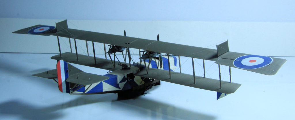 Felixstowe F.2A of the Royal Naval Air Service 1/72 Model Kit by Roden