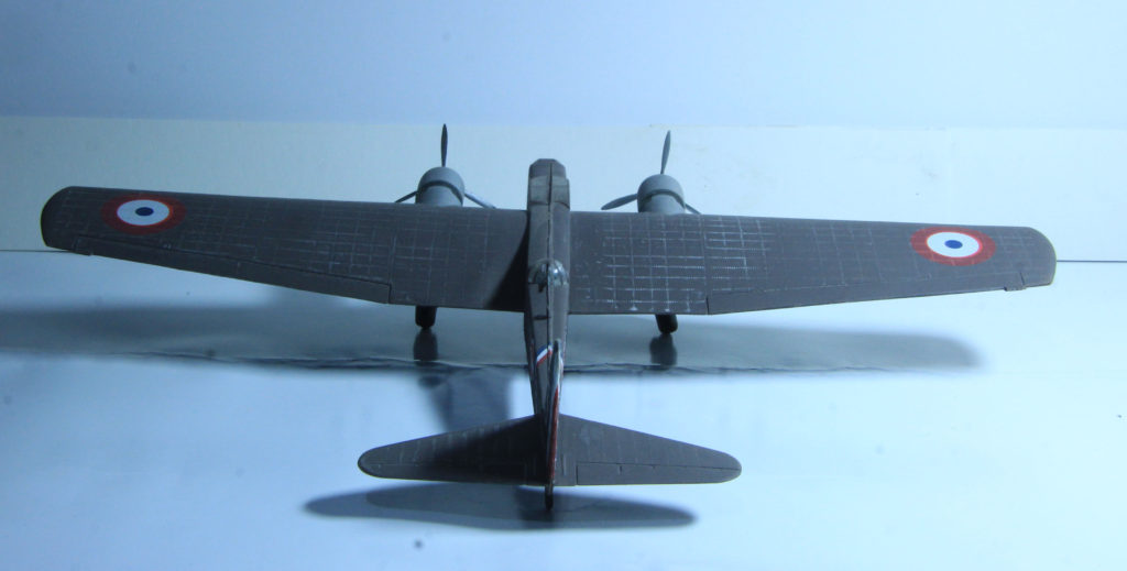 Amiot 143 78 3 of GB 2/35 Armée de l'Air 1/72 Scale Model by Smer