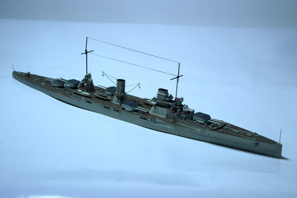 SMS Seydlitz WW1 German Battlecruiser 1/700 Scale Model by Combrig