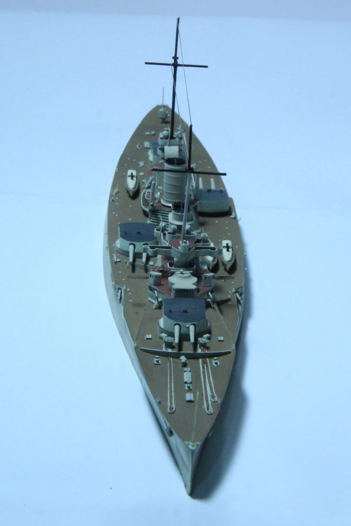 SMS Seydlitz WW1 German Battlecruiser 1/700 Scale Model by Combrig