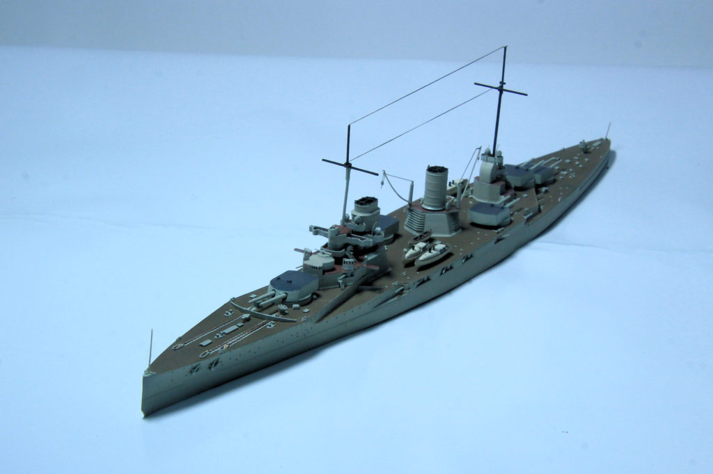 SMS Seydlitz WW1 German Battlecruiser 1/700 Scale Model by Combrig