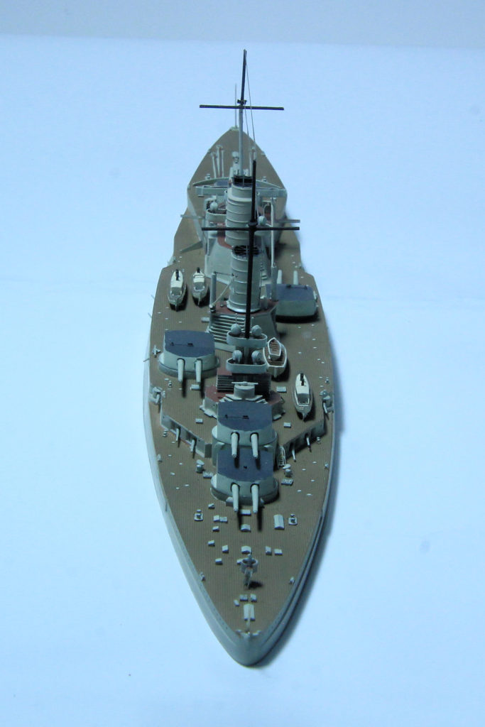 SMS Seydlitz WW1 German Battlecruiser 1/700 Scale Model by Combrig