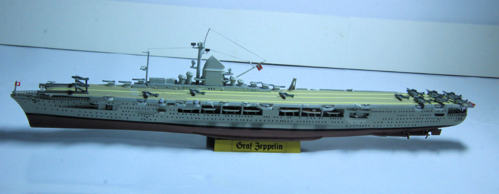 German Aircraft Carrier Graf Zeppelin 1/720 Scale Model by Revell