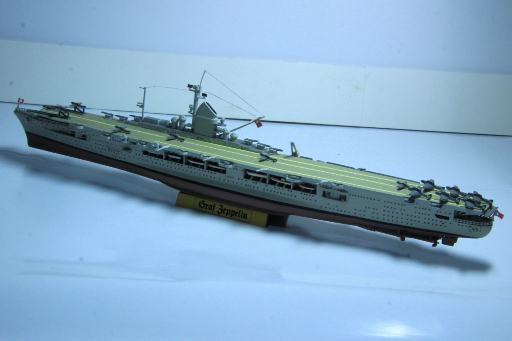 German Aircraft Carrier Graf Zeppelin 1/720 Scale Model by Revell