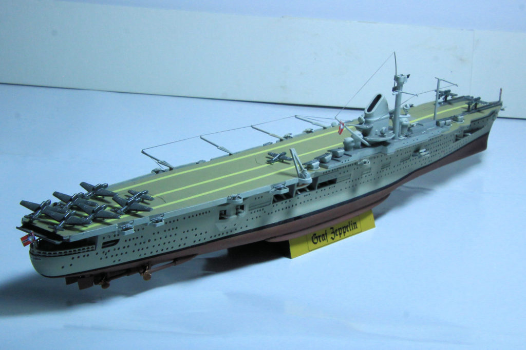 German Aircraft Carrier Graf Zeppelin 1/720 Scale Model by Revell