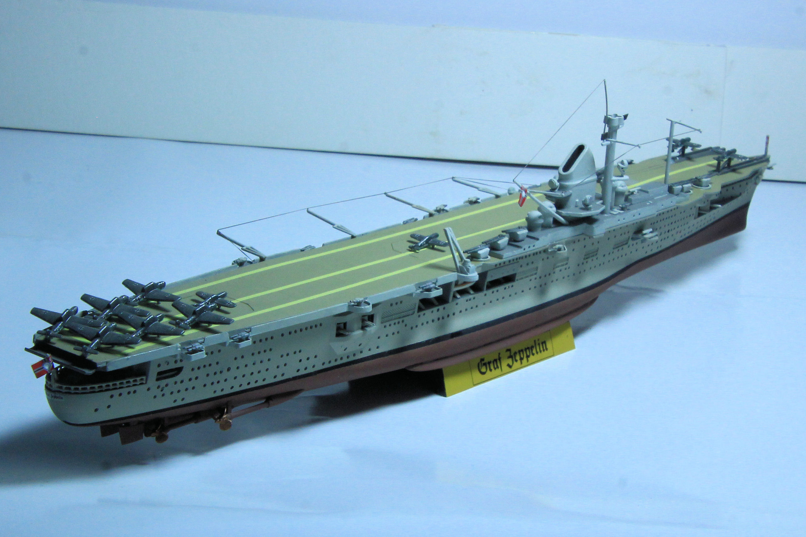 German Aircraft Carrier Graf Zeppelin Scale Models - Destination's Journey