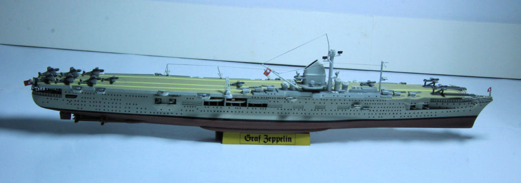 German Aircraft Carrier Graf Zeppelin 1/720 Scale Model by Revell