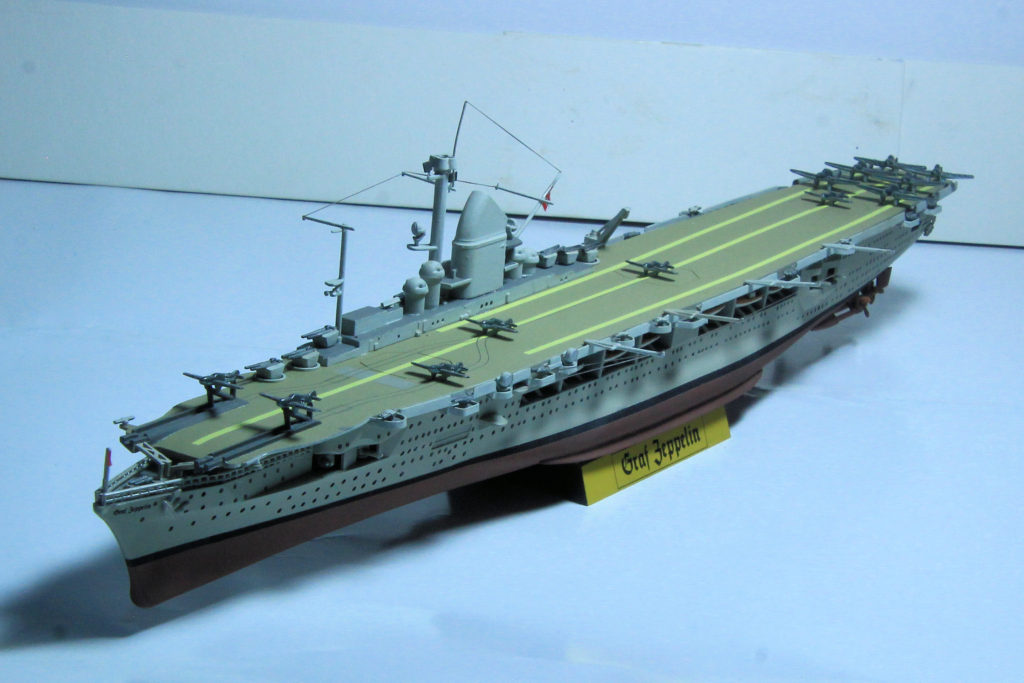 German Aircraft Carrier Graf Zeppelin 1/720 Scale Model by Revell