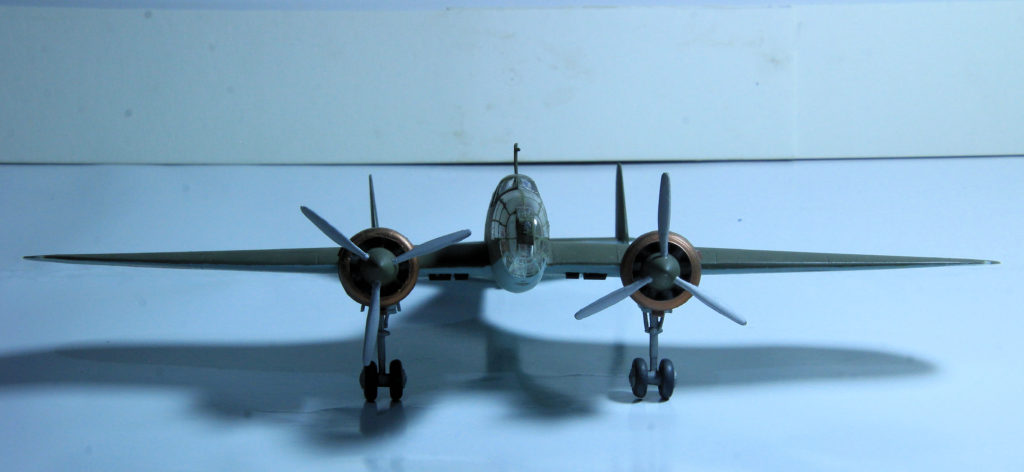 PZL P-37B Łoś II of 217 Eskadra Bombowa, Brygada Bombowa 1/72 Scale Model by Mastercraft