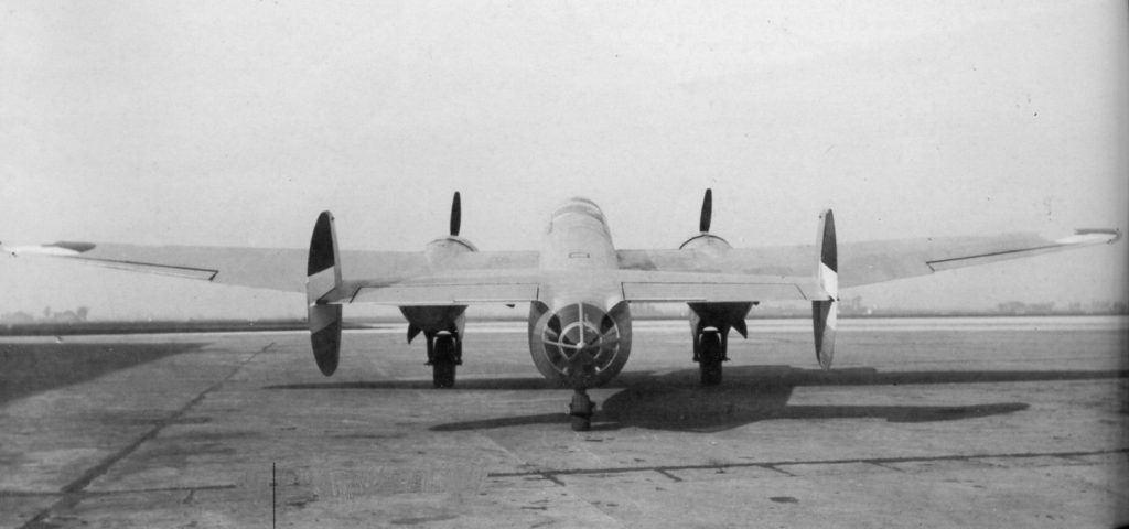 Fokker T.V Prototype Rear View