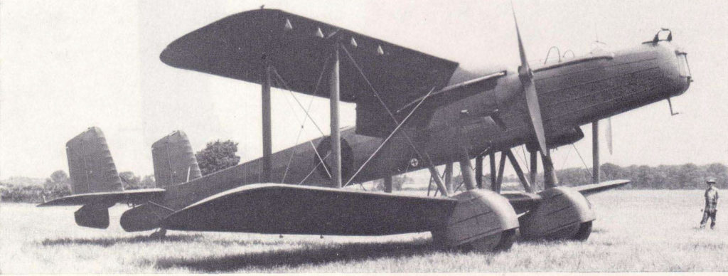 First Production Handley Page Heyford K3489