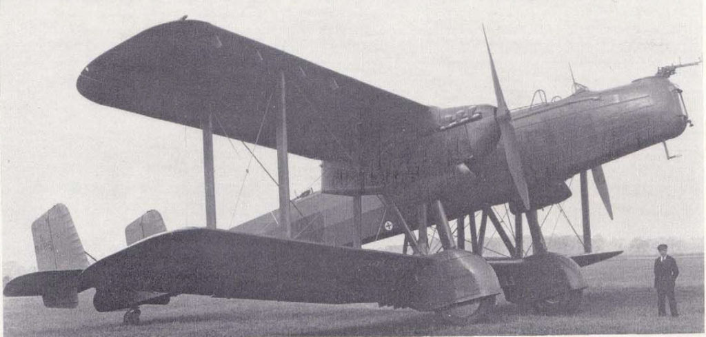 First Production Handley Page Heyford K3489