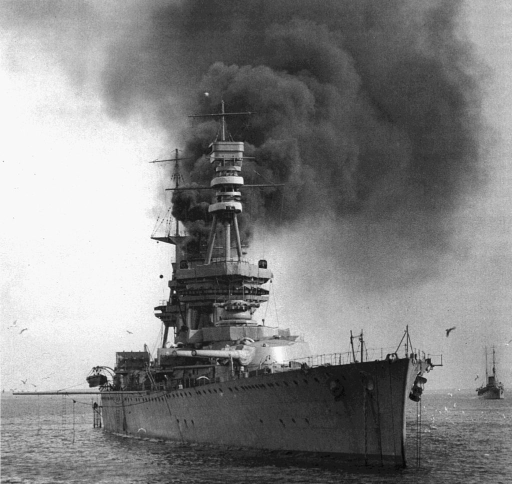 HMS Glorious as Originally Built