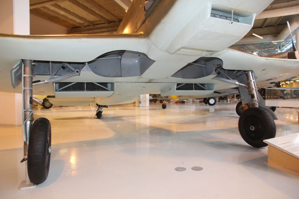 VL Pyörremyrsky fighter prototype (PM-1) in the Aviation Museum of Central Finland.