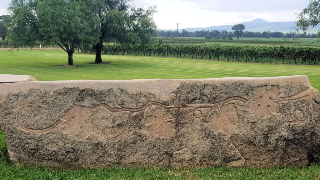 Grape Vine Sculpture at Two Rivers Wines